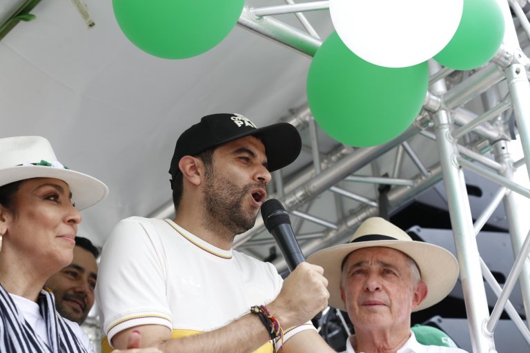 Así se vivió la “Gran marcha de orgullo paisa” en rechazo del gobierno Petro