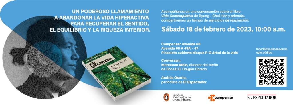 Evento sobre el libro "Vida contemplativa"