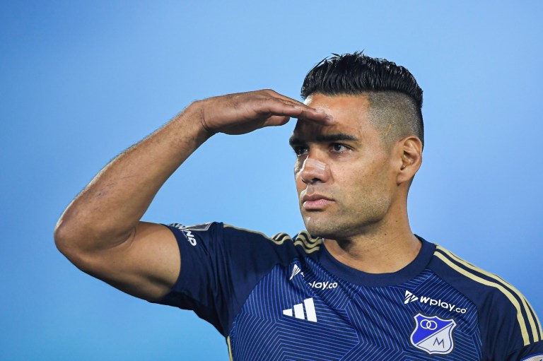 Radamel Falcao García, capitán de Millonarios.