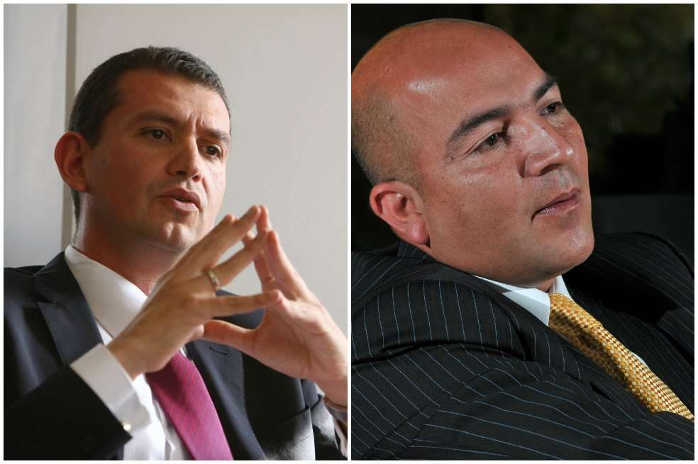 Emilio Tapia, polémico excontratista del Distrito, y Julio Gómez, quien  habría llegado a un preacuerdo con la Fiscalía. 