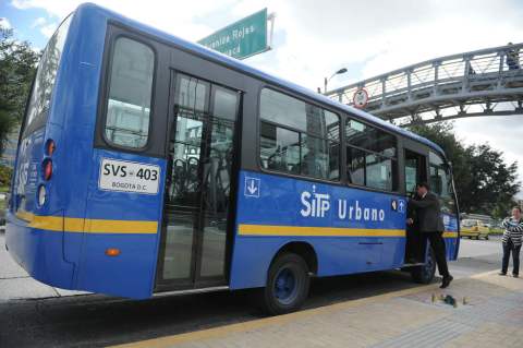 Delincuente se disfrazó de conductor del SITP para robar un bus