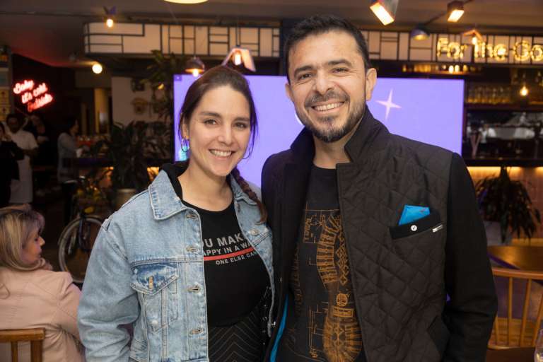 Alexandra Ramirez y Diego Camargo Be happy Fest