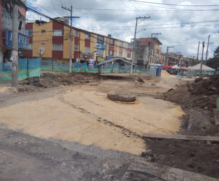 IDU responde ante denuncia por calles comerciales sin terminar, en Engativá y Barrios Unidos