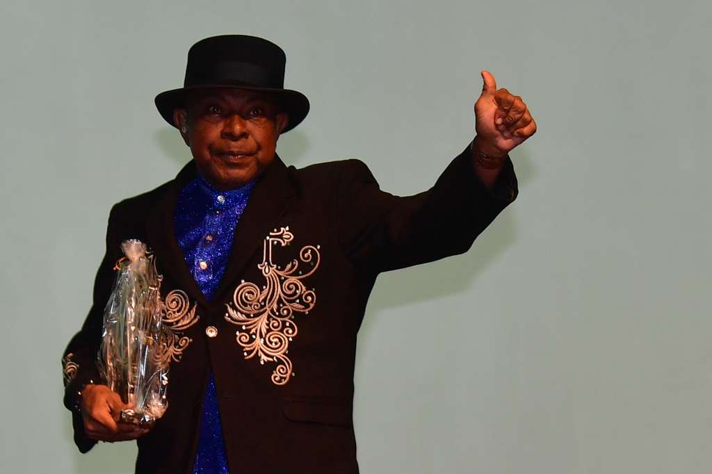 Cantante de salsa, intérprete de una de las canciones icónicas de la música colombiana “El preso”, premiado en la categoría Vida y Obra 2021, durante la ceremonia de los Afrocolombianos del Año 2020-2021.