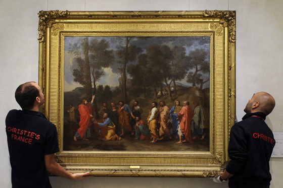 Christie’s expone un Poussin