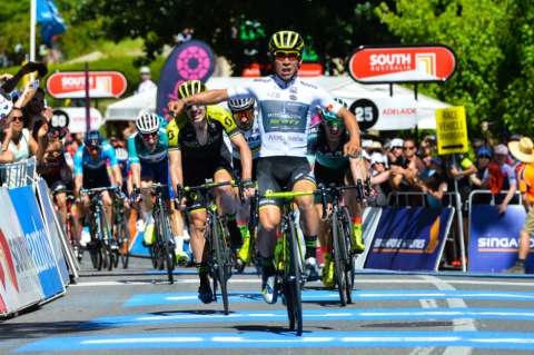 Caleb Ewan ganó la segunda etapa del Tour Down Under