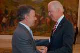 “El mundo lo necesita”: Juan Manuel Santos a Joe Biden