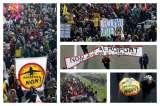 Así fue la multitudinaria movilización en Francia contra obras de aeropuerto en zona ecológica