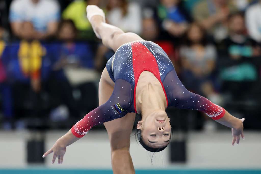 Luisa Blanco, en los Juegos Panamericanos.