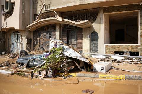 Inundaciones en Libia dejan barrios enteros arrasados y más de 2.000 muertos
