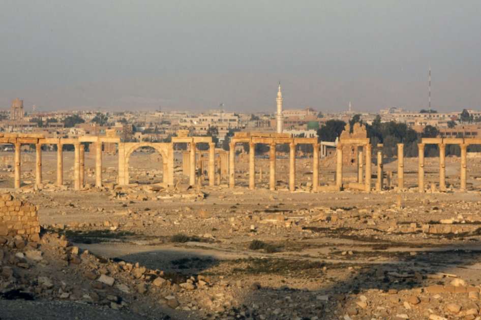 Palmira, histórica ciudad siria que tiene célebres ruinas, inscritas como patrimonio mundial de la Unesco. / EFE