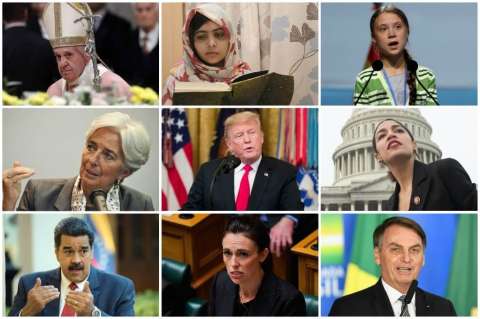El Papa Francisco, Greta Thunberg, Trump y otros nuevos líderes que surgieron en la década