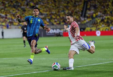 Colombia perdió 2-1 con Croacia en Estados Unidos: vea los goles del partido