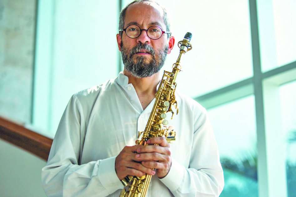 El saxofonista y compositor Antonio Arnedo. / Joaquín Sarmiento