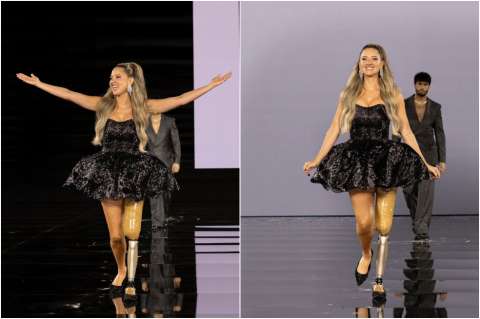 Daniella Álvarez volvió a desfilar en la Semana de la Moda de París