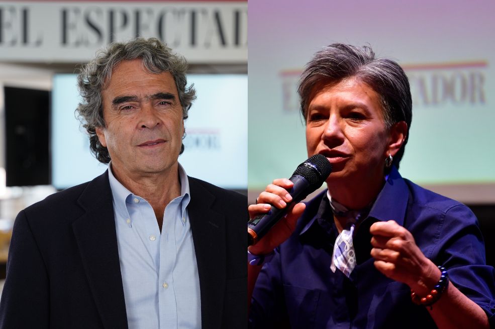 Sergio Fajardo y Claudia López