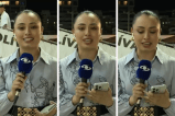 Periodista de Caracol llora en vivo al ver regreso de colombianos en la Antártida