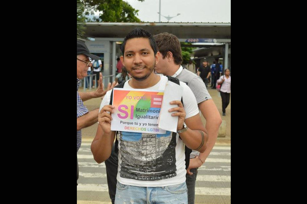 Luis Felipe Rodríguez contraerá matrimonio con Edward, en Cali. / Cortesía