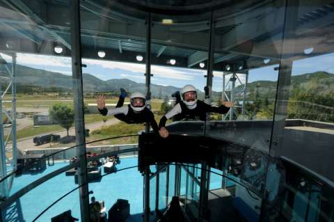 Así es el único túnel de viento en Europa