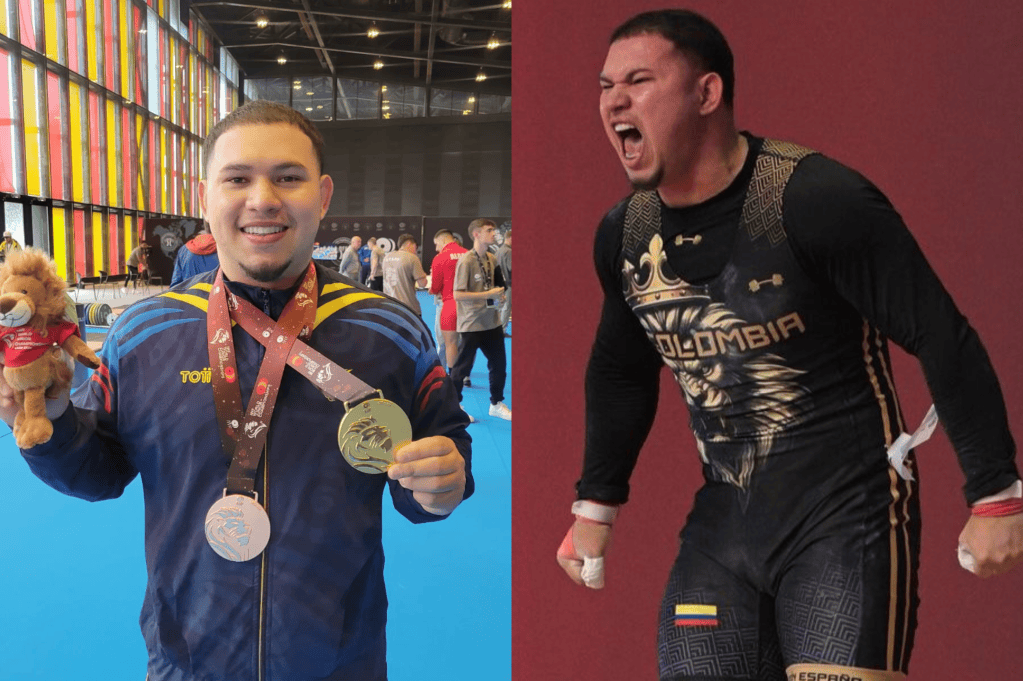 Sergio Muñoz, en la división de los 96 kilogramos, ganó la medalla de oro en el envión y el bronce en el total olímpico.