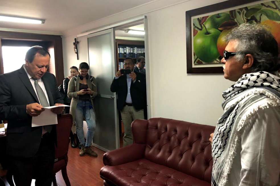 Santrich tomó posesión como representante a la Cámara el pasado 11 de junio.
/ El Espectador
