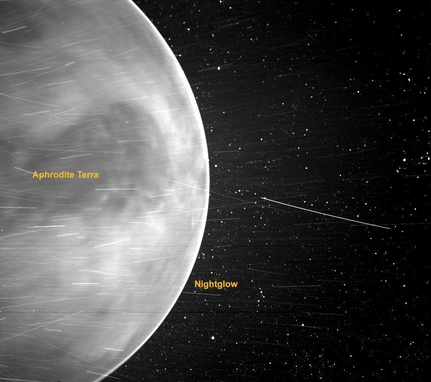 Esta es la imagen de Venus capturada por la sonda Parker.