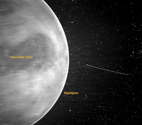 La sorprendente imagen de Venus que capturó la sonda Parker