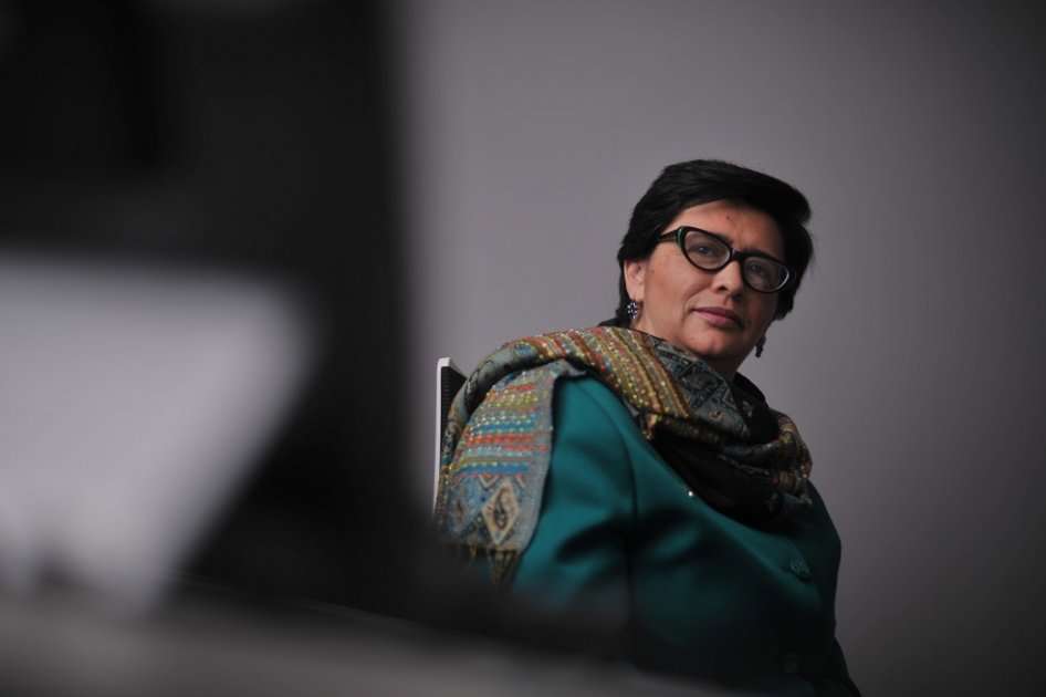 Gloria Amparo Rodríguez es la primera persona en recibir el Premio a la Consolidación de la Paz Ambiental en la Práctica, otorgado por la Organización Environmental Peacebuilding. / Andrés Torres - El Espectador