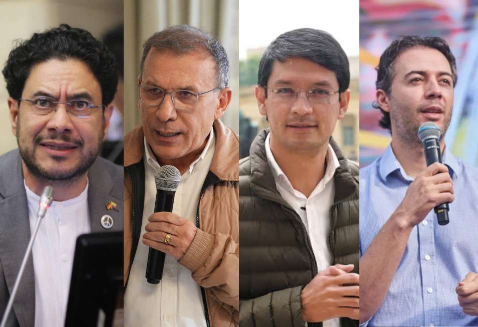 Iván Cepeda, Roy Barreras, Camilo Romero y Daniel Quintero serán los candidatos del frente por la vida.