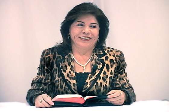 María Luisa Piraquive, representante legal de la Iglesia Cristiana de Dios Ministerial de Jesucristo Internacional.
