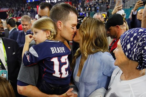 Lágrimas de Tom Brady y Giselle Bündchen en el Super Bowl