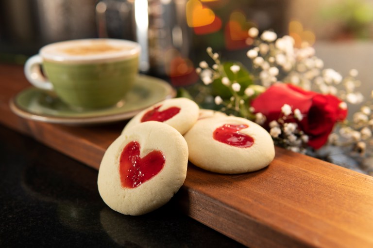 Galletas para suspirar en el mes de San Valentín
