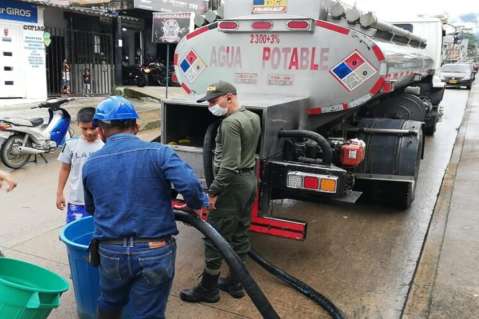 Creciente súbita del río Mulato dejó taponado el acueducto de Mocoa