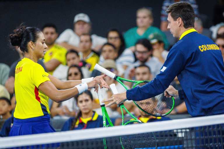 Colombia terminó su participación en la Billie Jean King Cup sin ganar puntos