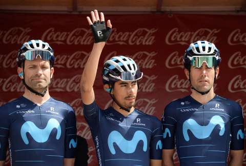 Alejandro Valverde: “El líder en el Giro será Iván Sosa, ojalá verlo en el podio”