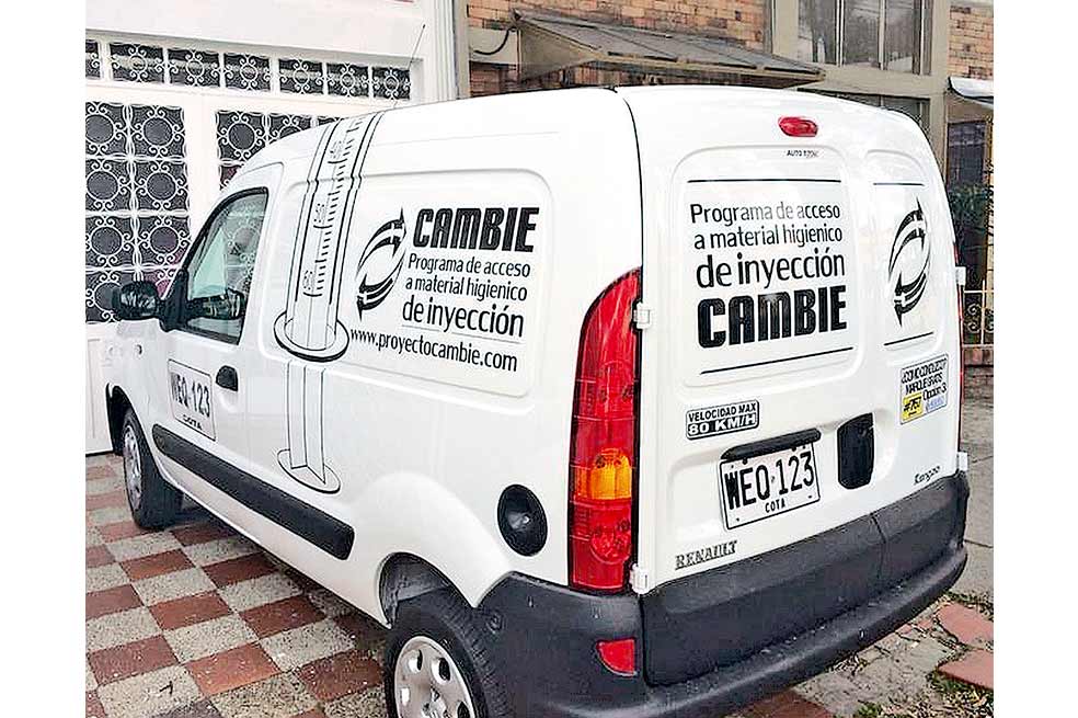 Esta es la camioneta que recorrerá las calles de Pereira.  /Archivo Particular