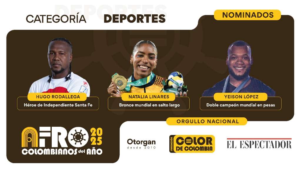 Nominados en la categoría Deportes.