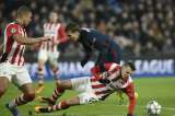 Santiago Arias jugó los 90 minutos en empate de PSV con Atlético de Madrid