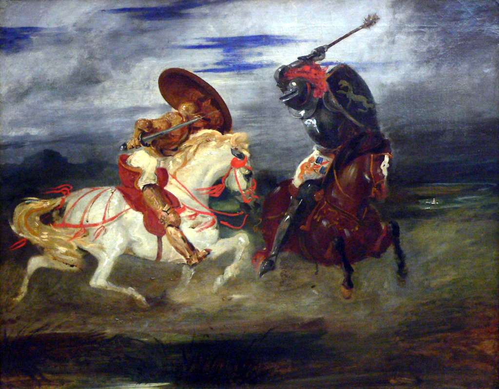 Según Peter Watson, autor del libro "Ideas", la llegada del estribo cambió para siempre las maneras de vivir y luchar de la sociedad europea medieval.