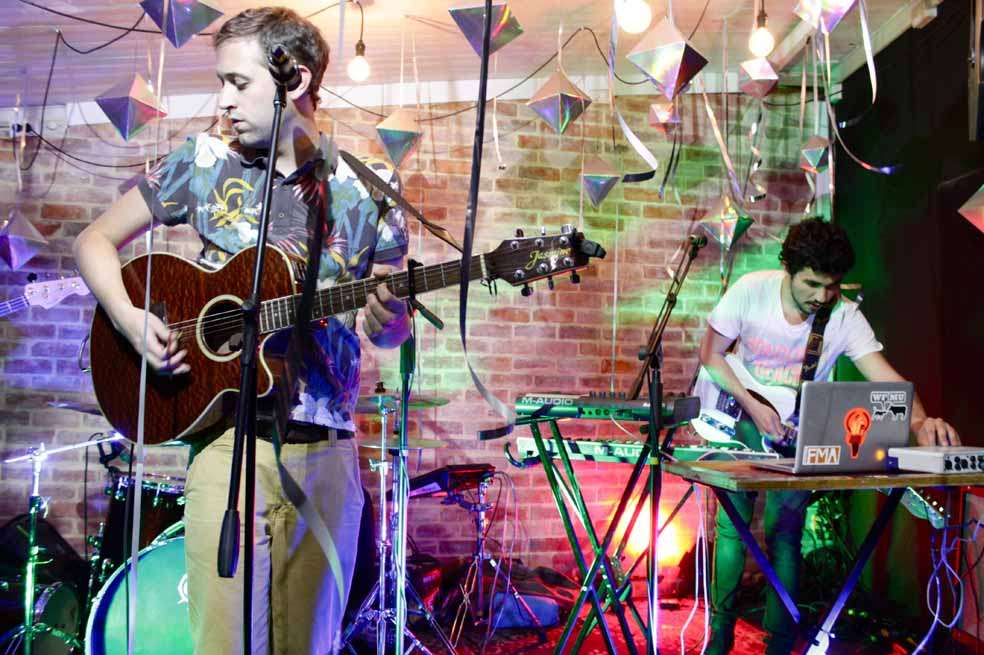 La banda Planes durante el Festejo Radio Pachone, el 26 de julio de este año. / Cortesía Backstage