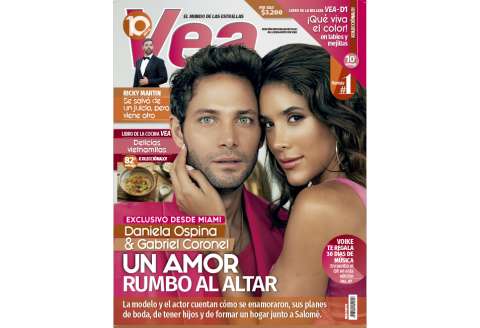 Daniela Ospina se quiere casar. Ella y su novio son la portada de la revista Vea