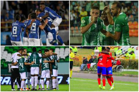 Estos son los rivales de los equipos colombianos en la Copa Suramericana 2020