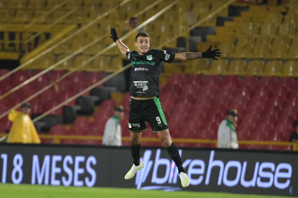 Juan Dinneno, goleador del Cali. / Gustavo Torrijos- El Espectador