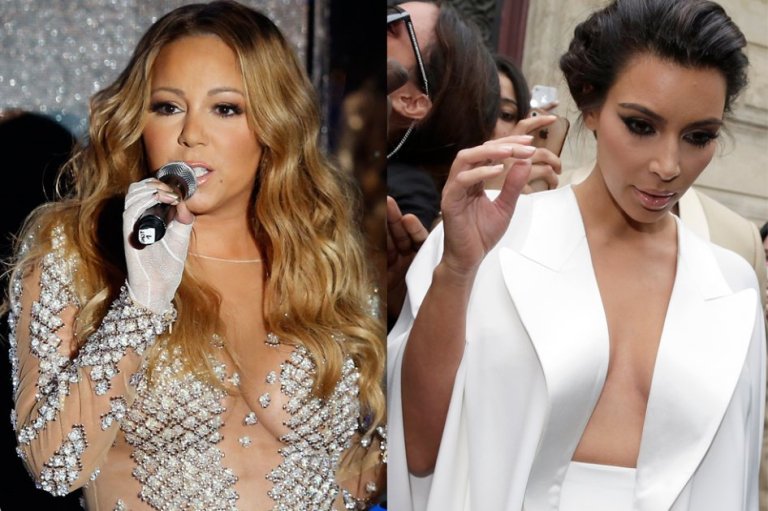 Mariah Carey evita a Kim Kardashian