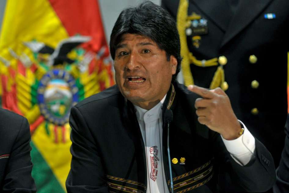 Evo Morales, presidente de Bolívia. Foto: AFP