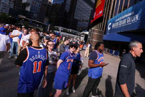 Trump congela la fiesta de los Knicks: el Servicio Secreto blinda el Madison Square Garden