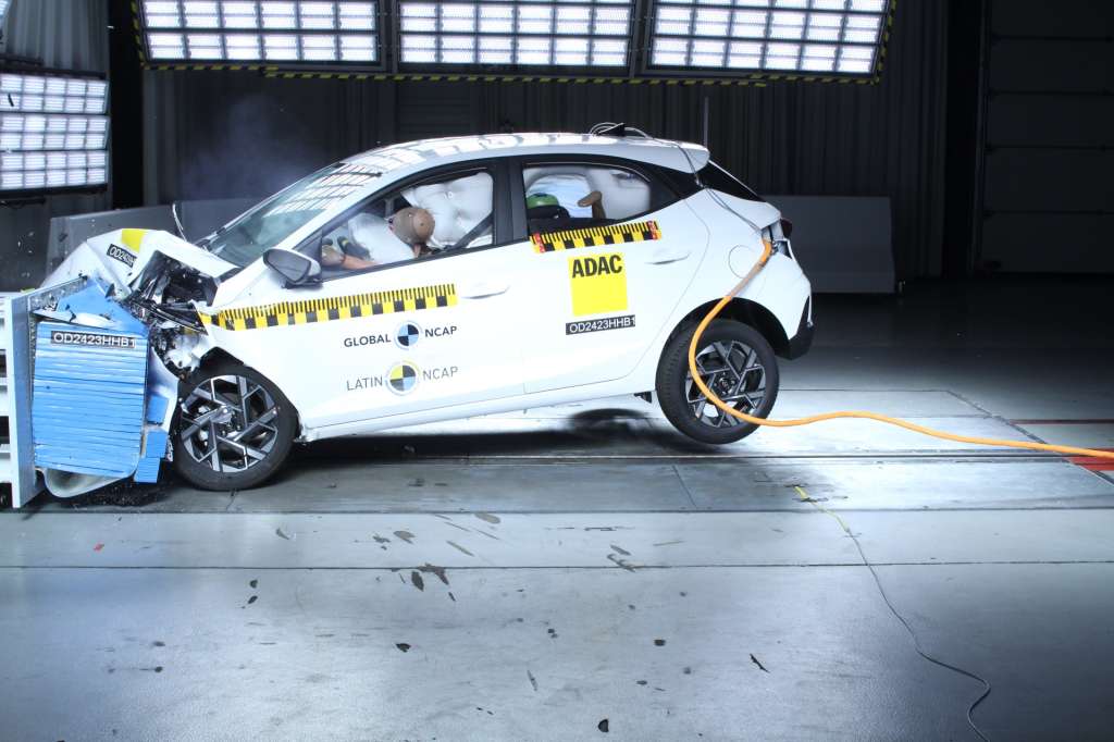 Así le fue al Hyundai HB20 en las pruebas de Latin Ncap