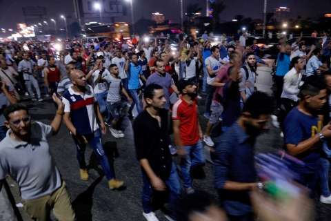 Las inusuales protestas en Egipto contra el presidente Al-Sisi