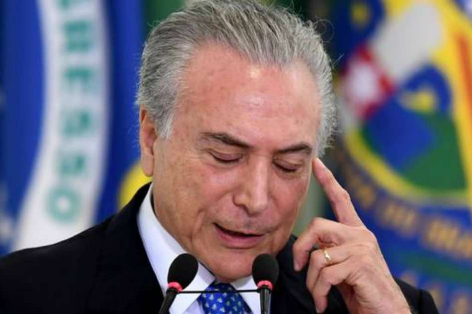 Michel Temer, presidente de Brasil. / AFP