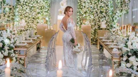 VIDEO: Paola Jara terminó llorando en su boda con Jessi Uribe